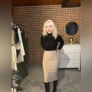 Boohoo Pencil Skirt